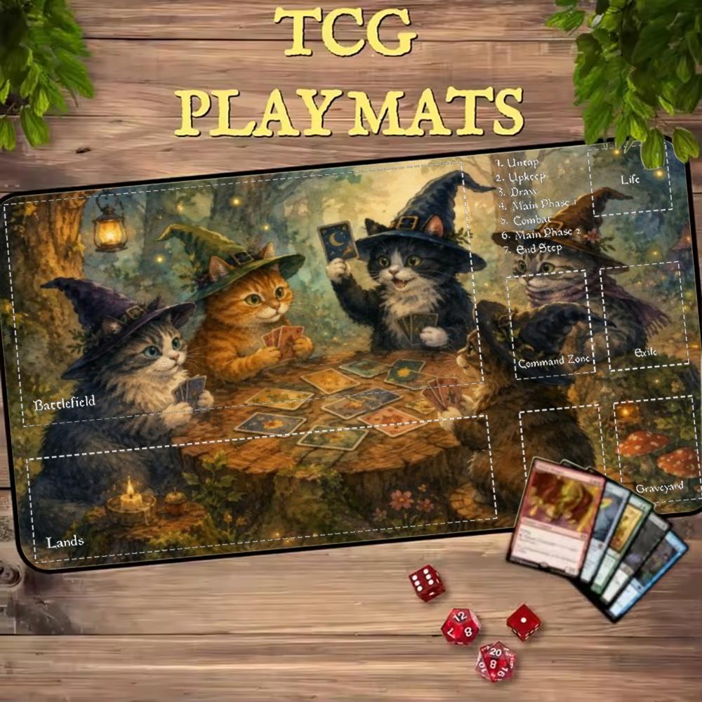 Tapete de Juego Witch Cats Pla - Door Mat Blank reseña y precio