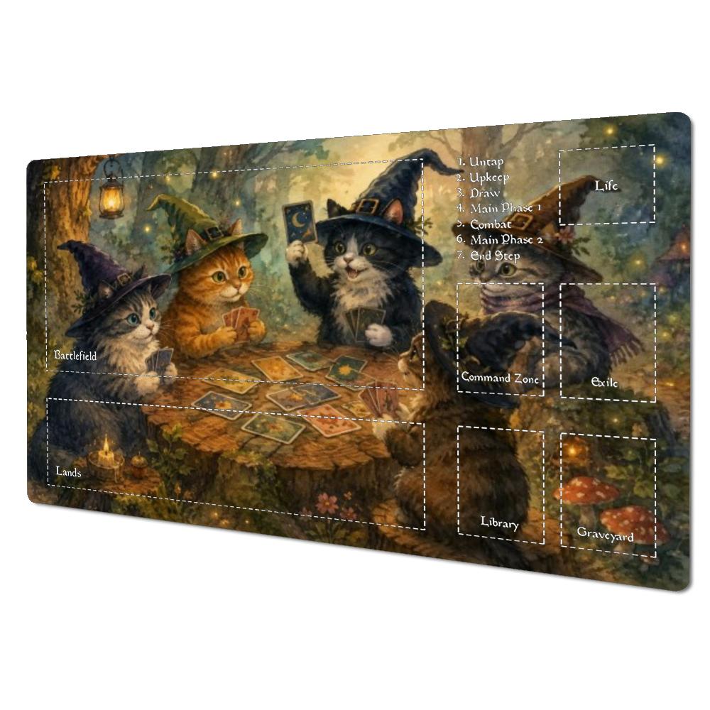 Tapete de Juego Witch Cats Pla - Door Mat Blank reseña y precio
