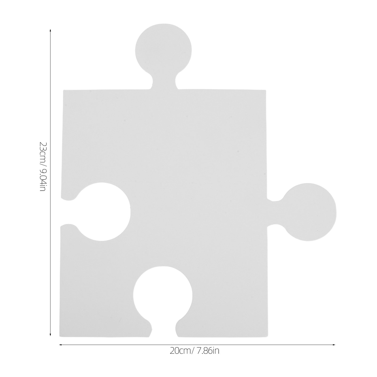60 Piezas de Rompecabezas Blan - Puzzle Blank White reseña y precio
