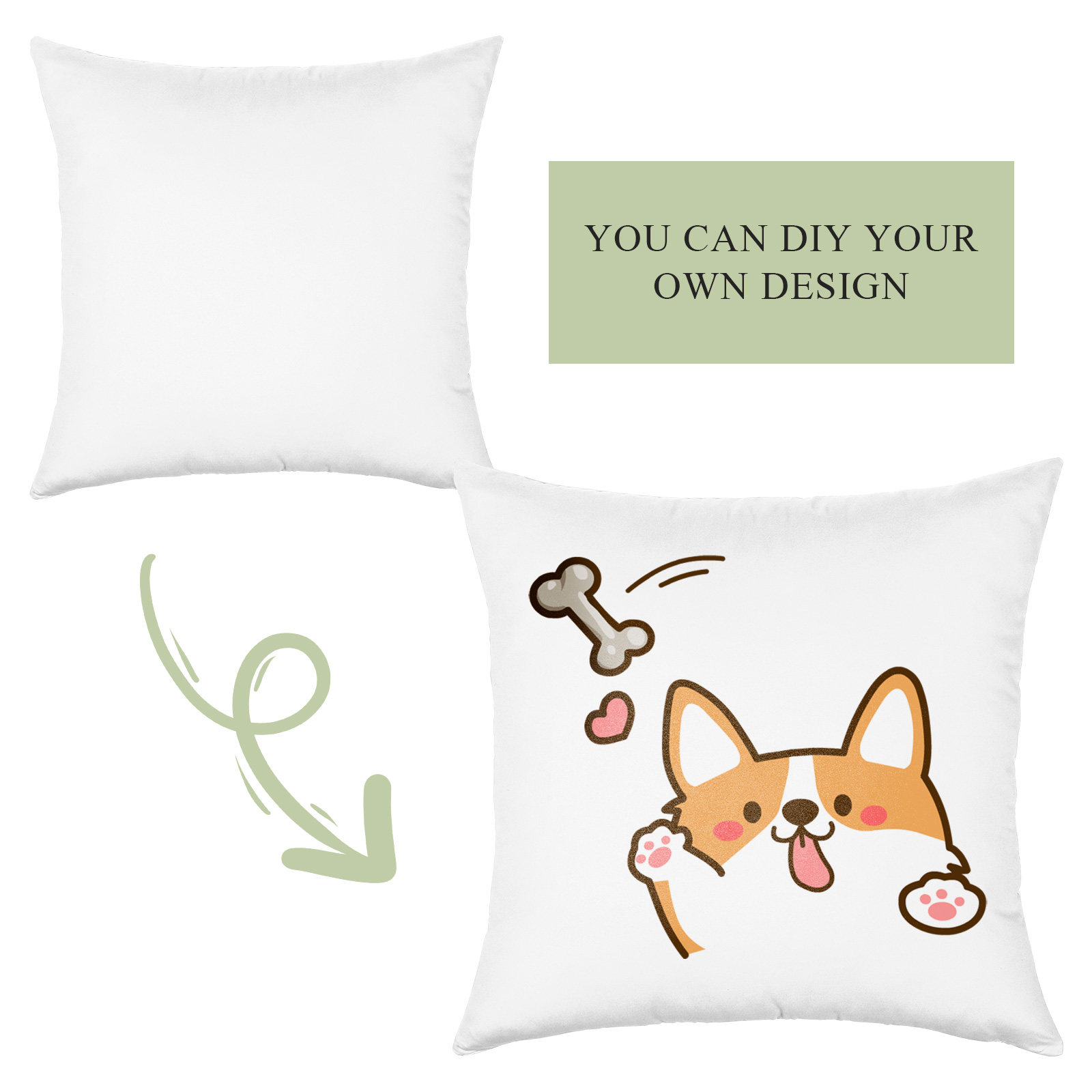 4 Fundas de Almohada Blancas p - Pillow Cover Sublimation reseña y precio
